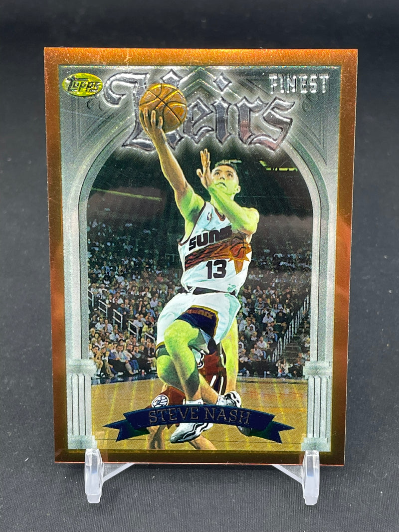 1997 TOPPS FINEST - BRONZE - S. NASH -