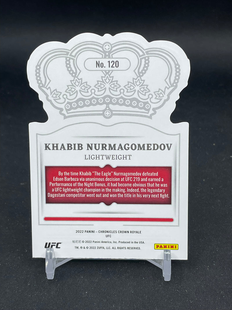2022 PANINI CHRONICLES - CROWN ROYALE - K. NURMAGOMEDOV -