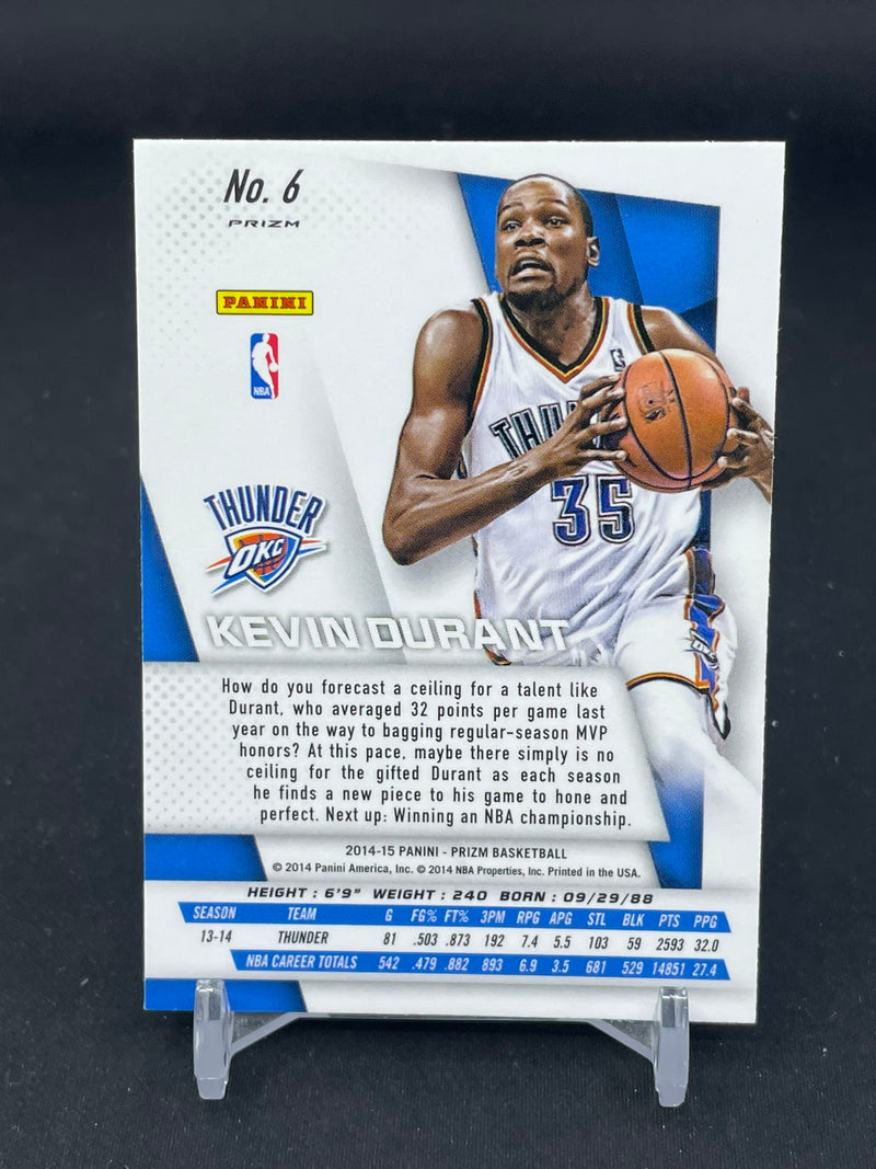 2014 PANINI PRIZM - SILVER PRIZM - K. DURANT -