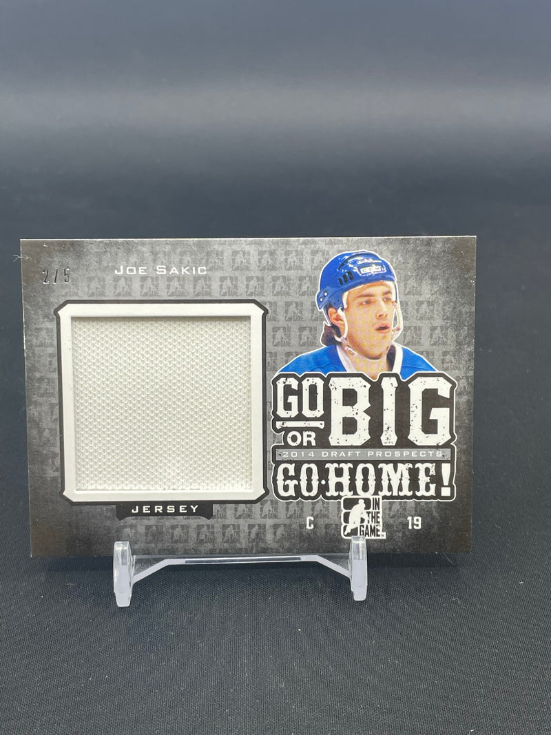 2014 IN THE GAME - GO BIG OR GO HOME - J. SAKIC - #BIG-3 - #'D/5 - RELIC