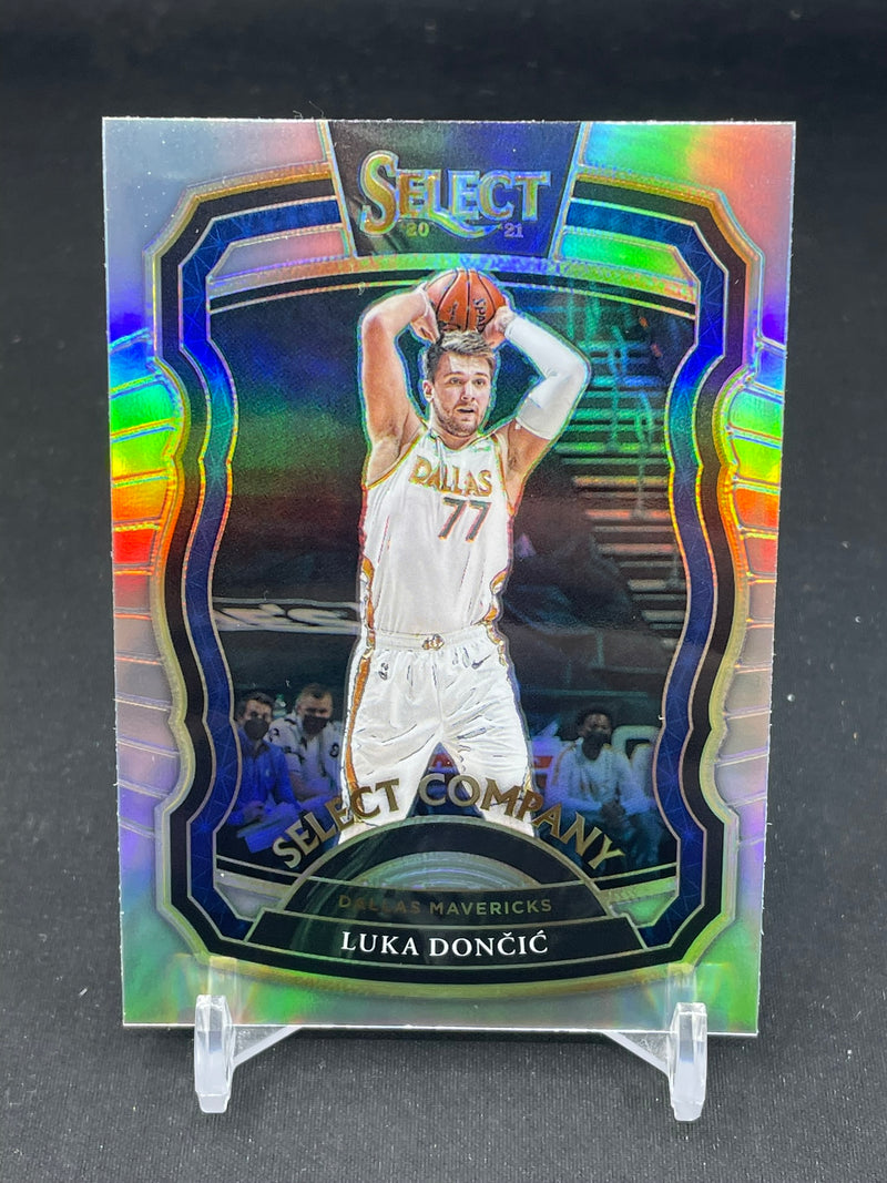 2021 PANINI SELECT - SILVER PRIZM - SELECT COMPANY - L. DONCIC -