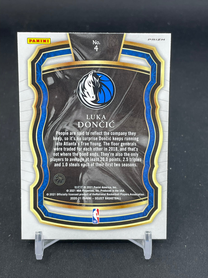 2021 PANINI SELECT - SILVER PRIZM - SELECT COMPANY - L. DONCIC -