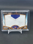 2015 LEAF IN THE GAME HEROES & PROSPECTS - D. SOKLOV - #GUP-08 - #'D/20 - GAME USED PATCH RELIC