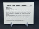 1990 CLASSIC GAMES - RANDY SAVAGE -