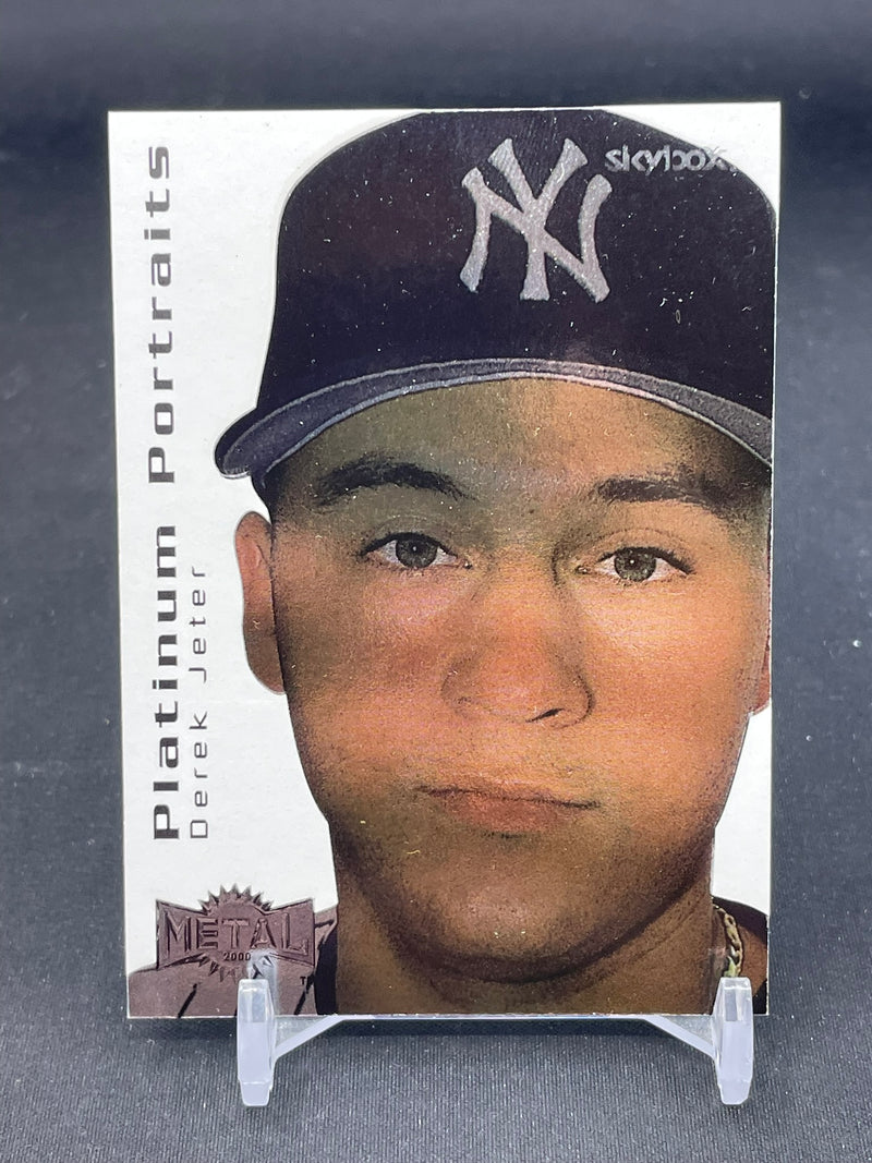 2000 FLEER METAL UNIVERSE SKYBOX - PLATINUM PORTRAITS - D. JETER -