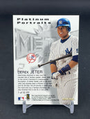 2000 FLEER METAL UNIVERSE SKYBOX - PLATINUM PORTRAITS - D. JETER -