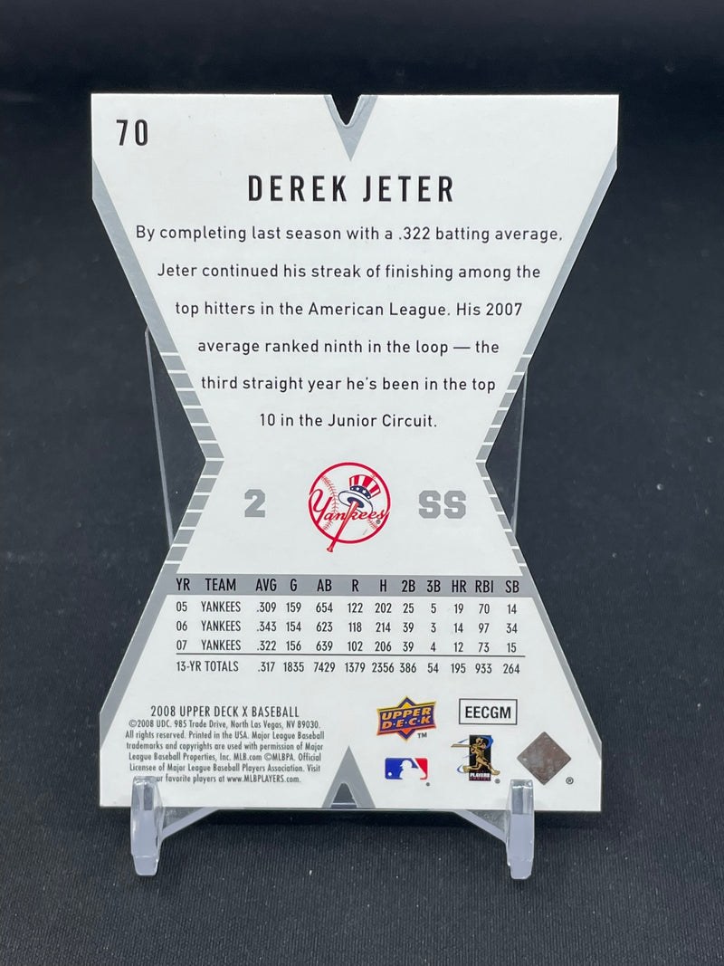 2008 UPPER DECK X - D. JETER -