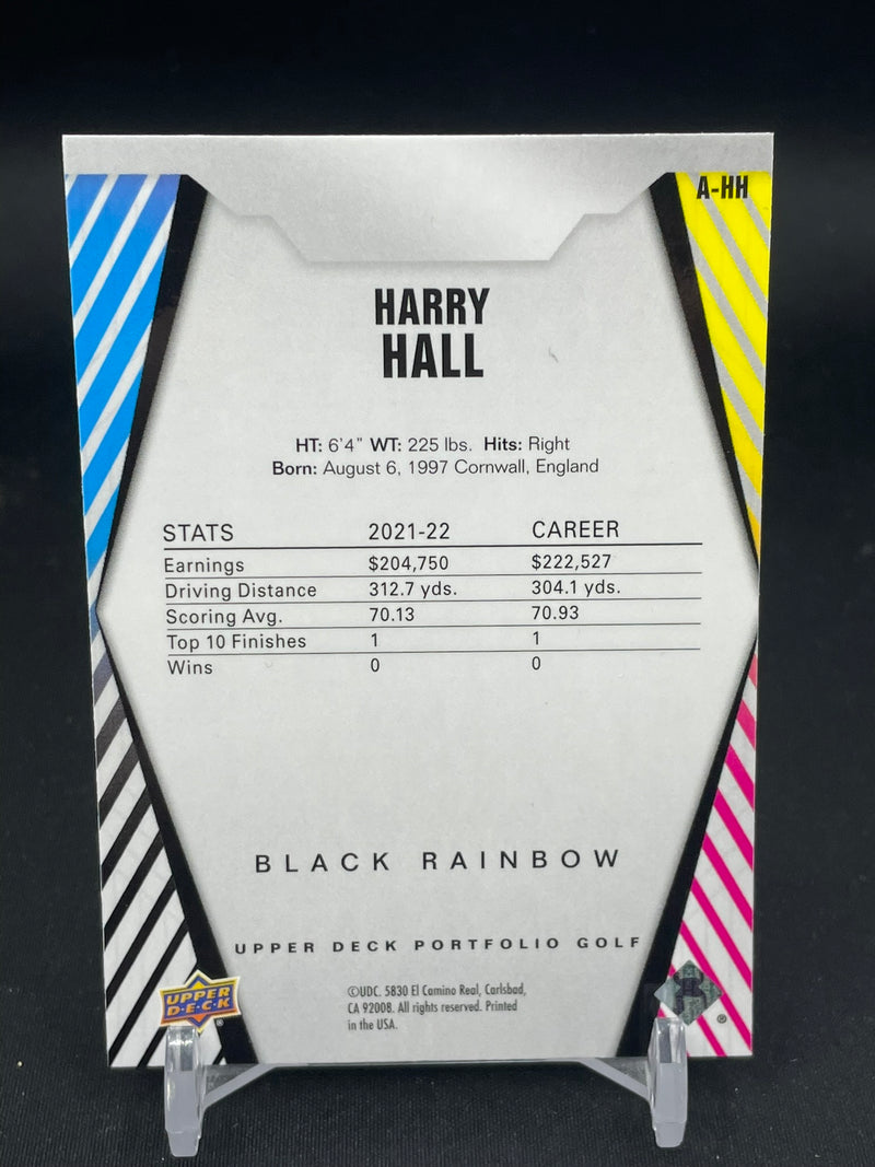 2024 UPPER DECK PORTFOLIO - ALLURE - BLACK RAINBOW - H. HALL -