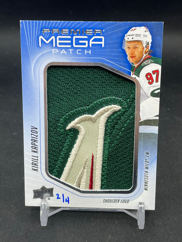 2024 UPPER DECK PREMIER - MEGA PATCH - K. KAPRIZOV - #PMP-KA - #'D/4 - SHOULDER PATCH RELIC