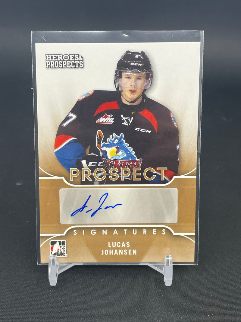 2015 LEAF IN THE GAME HEROES & PROSPECTS - L. JOHANSEN -