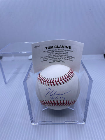 TOM GALVINE - AUTOGRAPHED BASEBALL - TRISTAR AUTHENTICATED