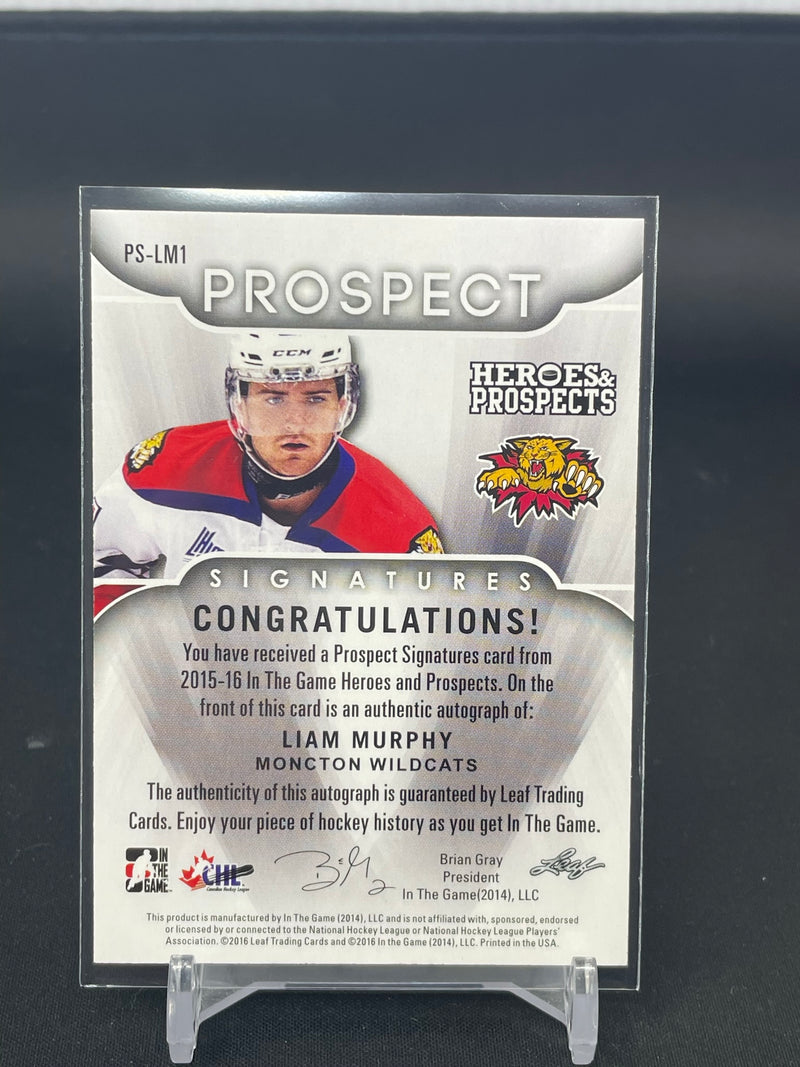2015 LEAF IN THE GAME HEROES & PROSPECTS - L. MURPHY -