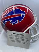 ANDRE REED - AUTOGRAPHED REPLICA HELMET - TRISTAR AUTHENTICATED