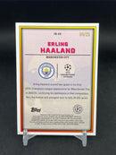 2022 TOPPS - ORANGE REFRACTOR - FINAL BOSS - E. HAALAND - #FB-EH - #'D/25