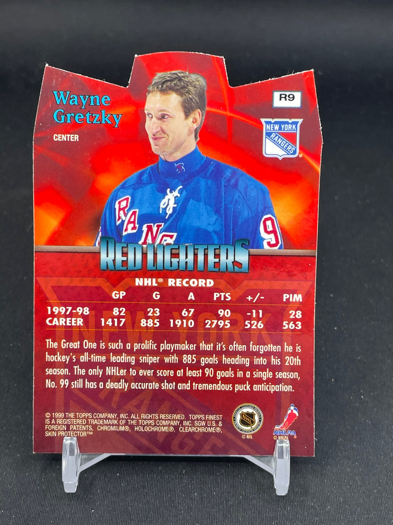 1999 TOPPS FINEST - RED LIGHTERS - W. GRETZKY -