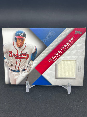 2018 TOPPS SERIES ONE - MAJOR LEAGUE MATERIAL - F. FREEMAN - #MLM-FF - RELIC