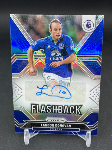 2021 PANINI PRIZM - BLUE PRIZM - FLASHBACK - L. DONOVAN - #FB-LDO