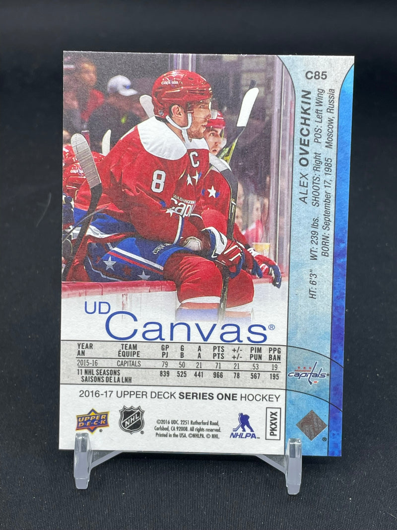 2016 UPPER DECK SERIES ONE - UD CANVAS - A. OVECHKIN -
