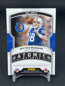 2020 PANINI OBSIDIAN - ATOMIC MATERIAL - P. MANNING - #AM14 - #'D/40 - RELIC