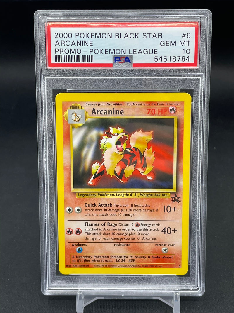 POKEMON - LEAGUE PROMO - ARCANINE -