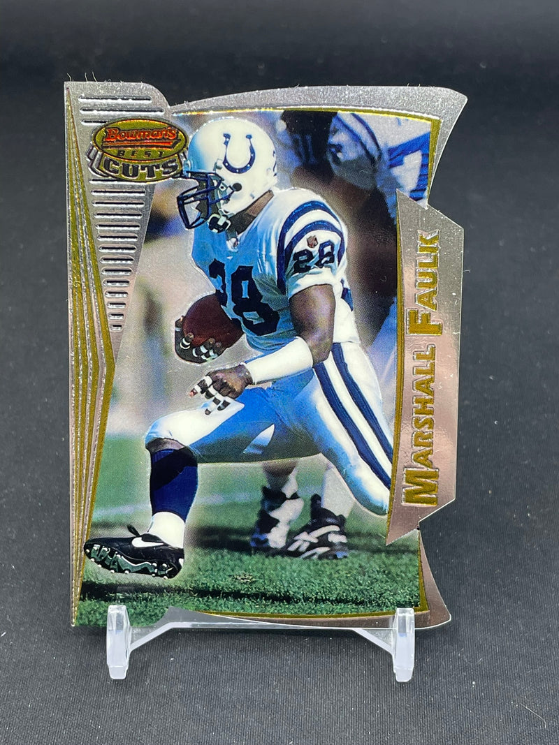 1996 TOPPS BOWMAN'S BEST - BEST CUTS - M. FAULK -