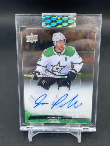 2022 UPPER DECK CLEAR CUT - J. PAVELSKI - #CC-JP - AUTOGRAPH