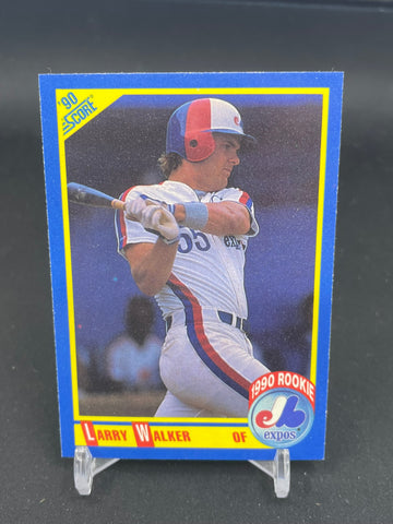 1990 SCORE - L. WALKER - #631 - RC