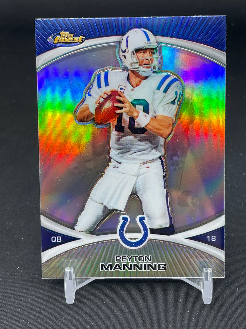 2010 TOPPS FINEST - REFRACTOR - P. MANNING -