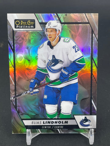 2023 UPPER DECK O-PEE-CHEE PLATINUM - LIQUID METAL - E. LINDHOLM - #179 - #'D/399