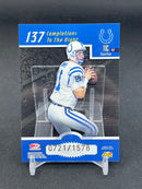 1999 DONRUSS ELITE - FIELD OF VISION - P. MANNING - #137 - #'D/1578