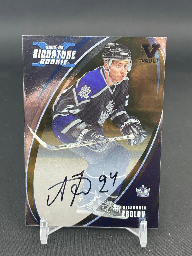 2003 IN THE GAME VAULT - SIGNATURE ROOKIE - A. FROLOV -