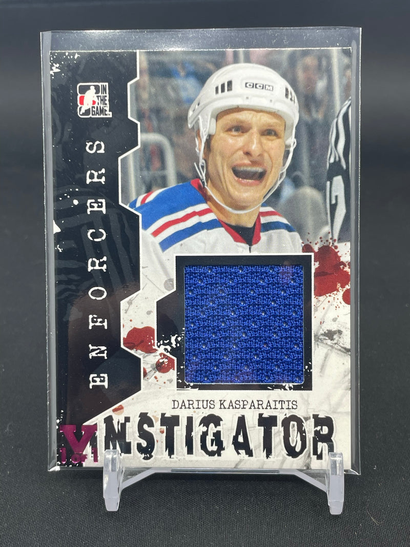 2012 LEAF IN THE GAME ENFORCERS - INSTIGATORS - D. KASPARAITIS -