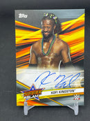 2019 TOPPS - SUMMER SLAM - K. KINGSTON - #OC-KK - #'D/25 - AUTOGRAPH