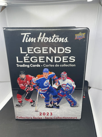2023 UPPER DECK TIM HORTONS LEGENDS BINDER