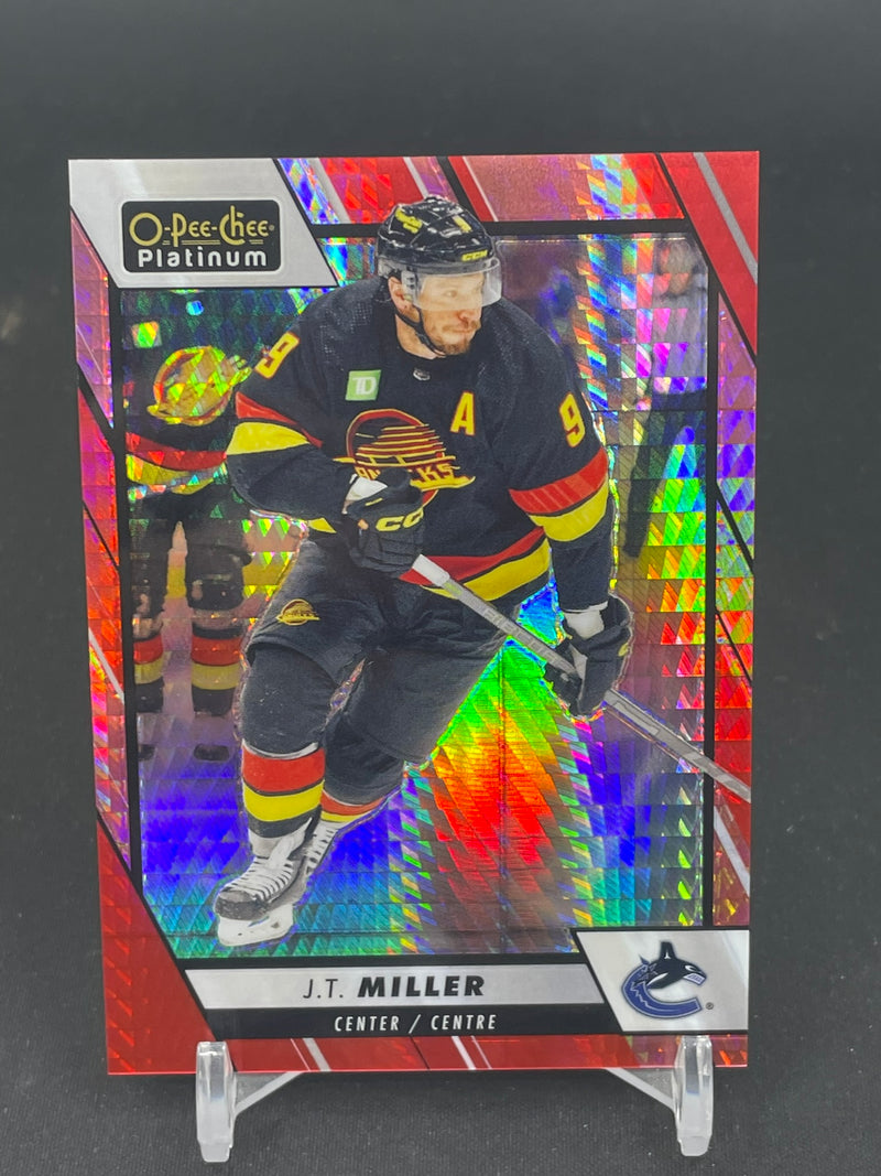 2023 UPPER DECK O-PEE-CHEE PLATINUM - RED PRISM - J. MILLER - #154 - #'D/199