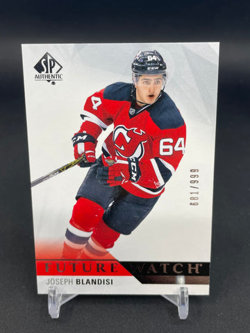 2015 UPPER DECK SP AUTHENTIC - FUTURE WATCH - J. BLANDISI - #194 - #'D/999 - RC