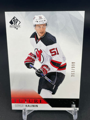 2015 UPPER DECK SP AUTHENTIC - FUTURE WATCH - S. KALININ - #198 - #'D/999 - RC