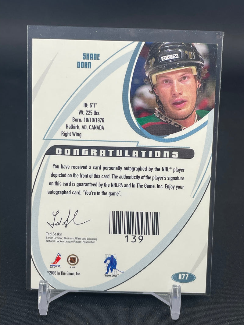 2003 IN THE GAME - S. DOAN -