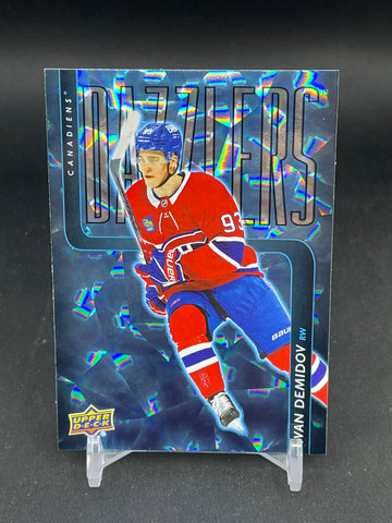 2025 UPPER DECK SERIES ONE - BLUE DAZZLERS - I. DEMIDOV - #DZ-18 - RC