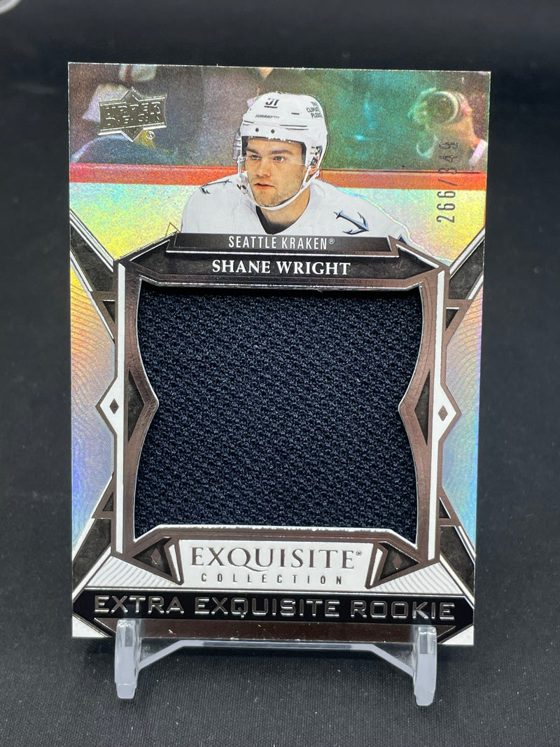 2022 UPPER DECK EXQUISITE - EXTRA EXQUISITE ROOKIE - S. WRIGHT - #ECER-SW - #'D/349 - RELIC - RC