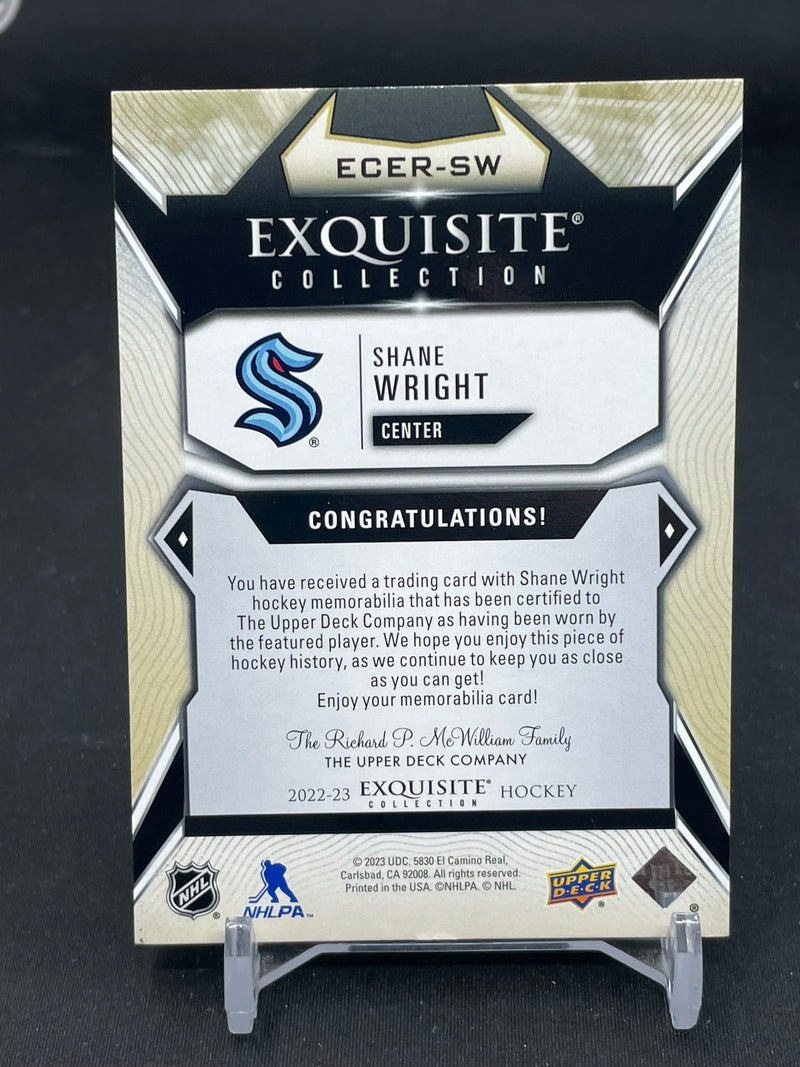 2022 UPPER DECK EXQUISITE - EXTRA EXQUISITE ROOKIE - S. WRIGHT - #ECER-SW - #'D/349 - RELIC - RC