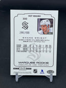 2022 UPPER DECK O-PEE-CHEE PLATINUM - HOT MAGMA - MARQUEE ROOKIE - S. WRIGHT - #300 - #'D/499 - RC