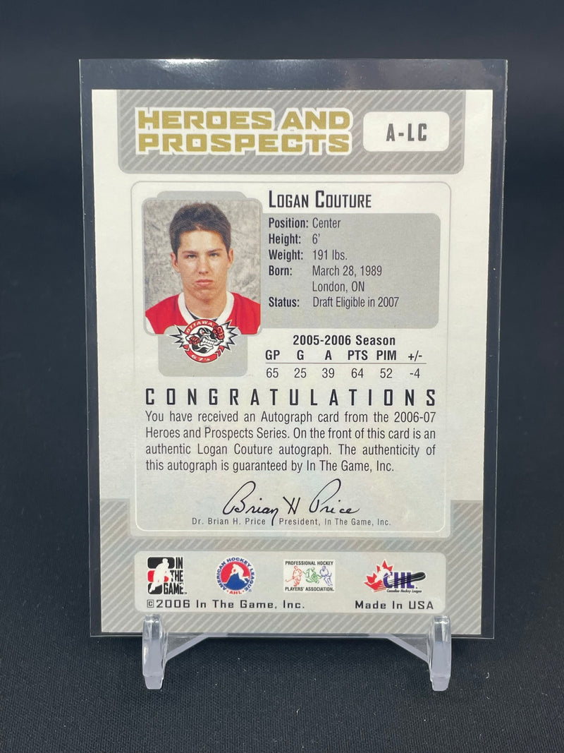 2006 IN THE GAME HEROES & PROSPECTS - L. COUTURE -