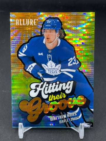 2025 UPPER DECK ALLURE - ORANGE SPECTRUM - HITTING THEIR GROOVE - M. KNIES - #HTG-3 - #'D/299