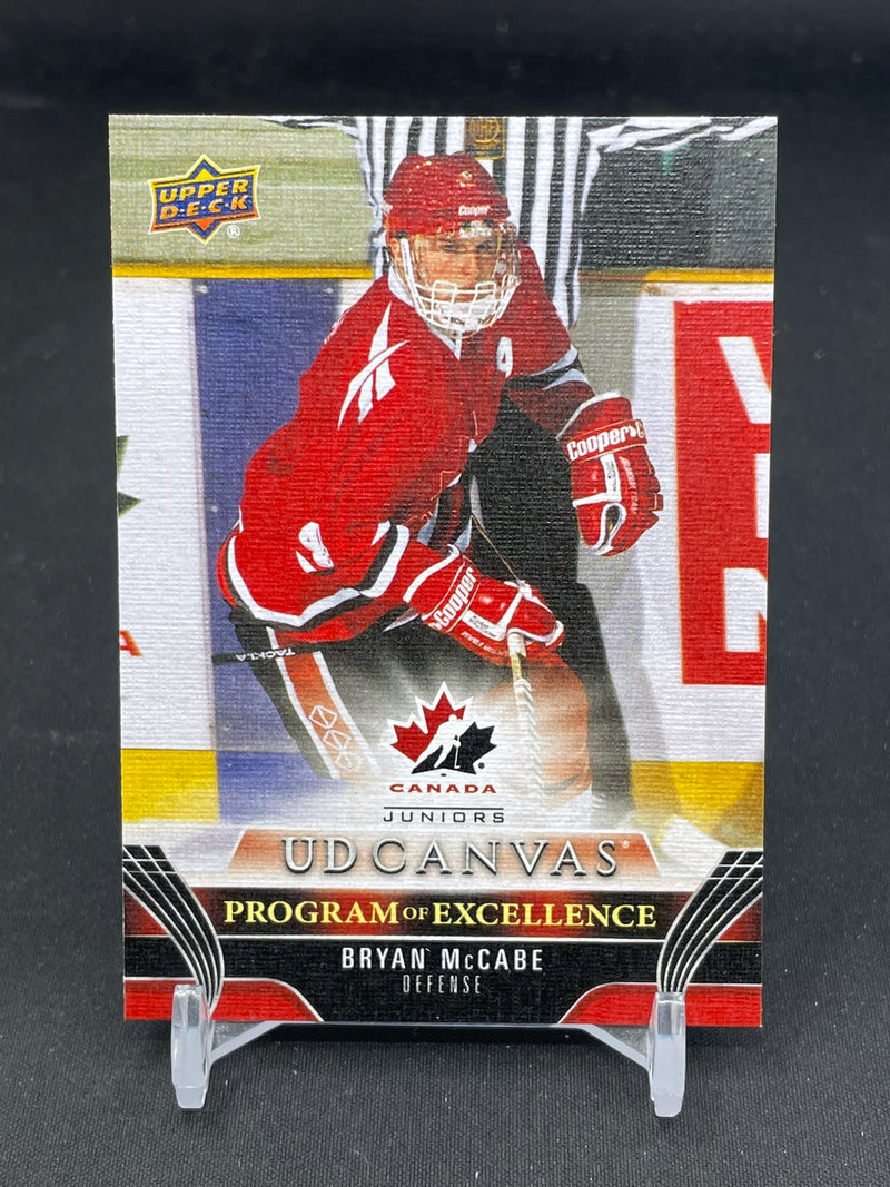 2023 UPPER DECK SERIES TWO - UD CANVAS - PROGRAM OF EXCELLENCE - B. MCCABE -