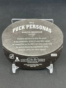 2016 UPPER DECK O-PEE-CHEE PLATINUM - PUCK PERSONAS - M. BRODEUR -