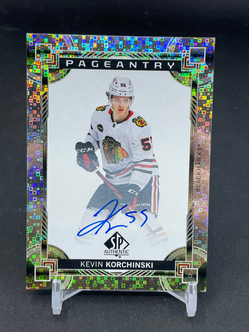 2024 UPPER DECK SP AUTHENTIC - PAGEANTRY - K. KORCHINSKI -