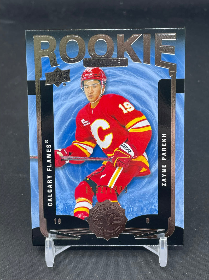 2025 UPPER DECK EXTENDED SERIES - ROOKIE UPDATES - Z. PAREKH - #RU-46 - #'D/1999 - RC