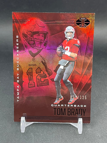 2020 PANINI ILLUSIONS - TROPHY COLLECTION RUBY - T. BRADY - #1 - #'D/125
