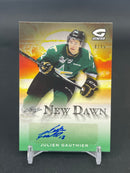 2016 LEAF GENESIS - NEW DAWN -  GREEN - J. GAUTHIER - #ND-JG1 - #'D/15 - AUTOGRAPH